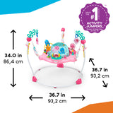 Baby Einstein Ocean Explorers Janet's Ocean Discovery Activity Jumper, Pink, Ages 6+ Months