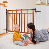 The Stairway+ 48W Series Pet and Baby Gate with Dual Banister Kit, Openings 32 to 48 Wide, 33" Tall