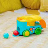 Pop & Roll Safari Bus Ball Play Toy