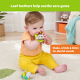 Bright Starts Adventure Safari Bus 5-Piece Gift Set, On-the-Go Baby Toys, Unisex, 0-6 Months+