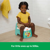 Bright Starts Full Comfort Baby Potty with Easy Clean Bowl & Splash Guard - Blue