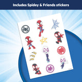 Marvel Spidey and His Amazing Friends 2-in-1 My Travel Potty by Bright Starts, Red and Blue - Spidey