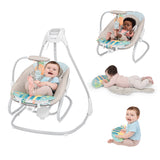 Ingenuity SimpleComfort Piano Playtime 4-in-1 Baby Swing & Rocker