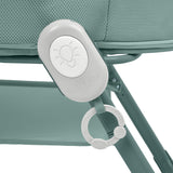 Ingenuity Snooze & Stow Easy-Folding Bassinet with Sound, Light & Vibration - Luxe Evergreen