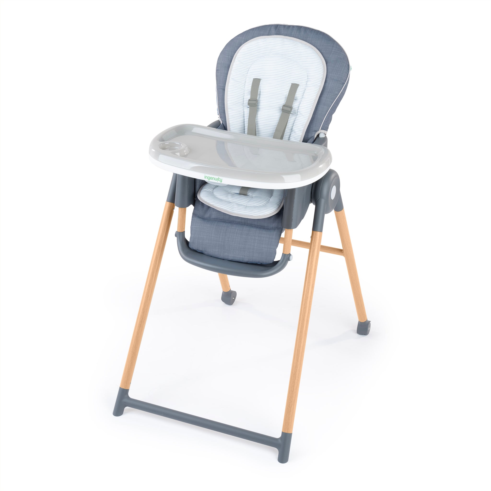 Proper Positioner 7-in-1 Deluxe High Chair Chambray – Kids2, LLC