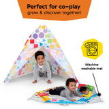 Baby Einstein Discover More 4-in-1 Developmental Play Gym & Activity Mat, Ages 0+ Months