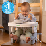 Ingenuity Deluxe Comfort Folding Baby Booster - Grey