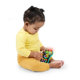 Bright Starts My First Remote Interactive Baby Toy, Light-Up Pretend TV Remote with 50+ Songs Sounds & Melodies, Unisex, 3M+