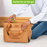 Oball Easy Grasp Classic Ball Baby Toy in Red/Blue/Green/Yellow, 4"