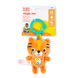Bright Starts Jingle Joy Reach & Rattle Toy - Tiger - Unisex, Newborn +