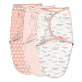 Original Swaddle, Size SM, 0-3 months, 3pk (Coral Days)
