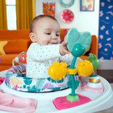 Bright Starts Bounce Bounce Baby 2-in-1 Activity Center Jumper & Table, Playful Palms