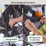 Ingenuity 3Dmini Convenience Stroller, Cashew