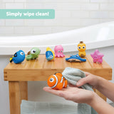 Disney Finding Nemo Just Keep Splashing 8 Piece Bath Set by Bright Starts, Unisex, 9 Months+