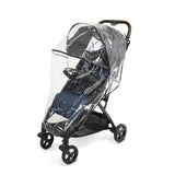 Ingenuity Universal Stroller Rain Cover, Baby Weather Shield, Fits Most Strollers, Vented Airflow, High Visibility, Easy Install & Storage  Clear