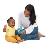 Oball Easy Grasp Baby Rattle in Blue, 4"