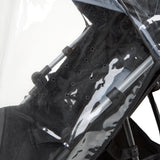 Ingenuity 3D Mini Baby Stroller Rain Cover, Weather Shield for Rain, Wind & Snow, Vented, Easy Install & Storage - Clear