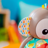 Bright Starts Grab & Giggle Monkey Multi-Sensory Toy, Unisex, 6 Months+