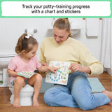 Ingenuity Sylvi Potty Training Kit  Plush Bunny with Mini Potty, Storybook, Sticker Chart & Parent Guide