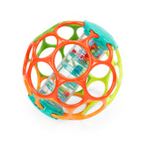 Oball Easy Grasp Rollin' Rainstick Rattle Cause & Effect Infant Toy, 6"