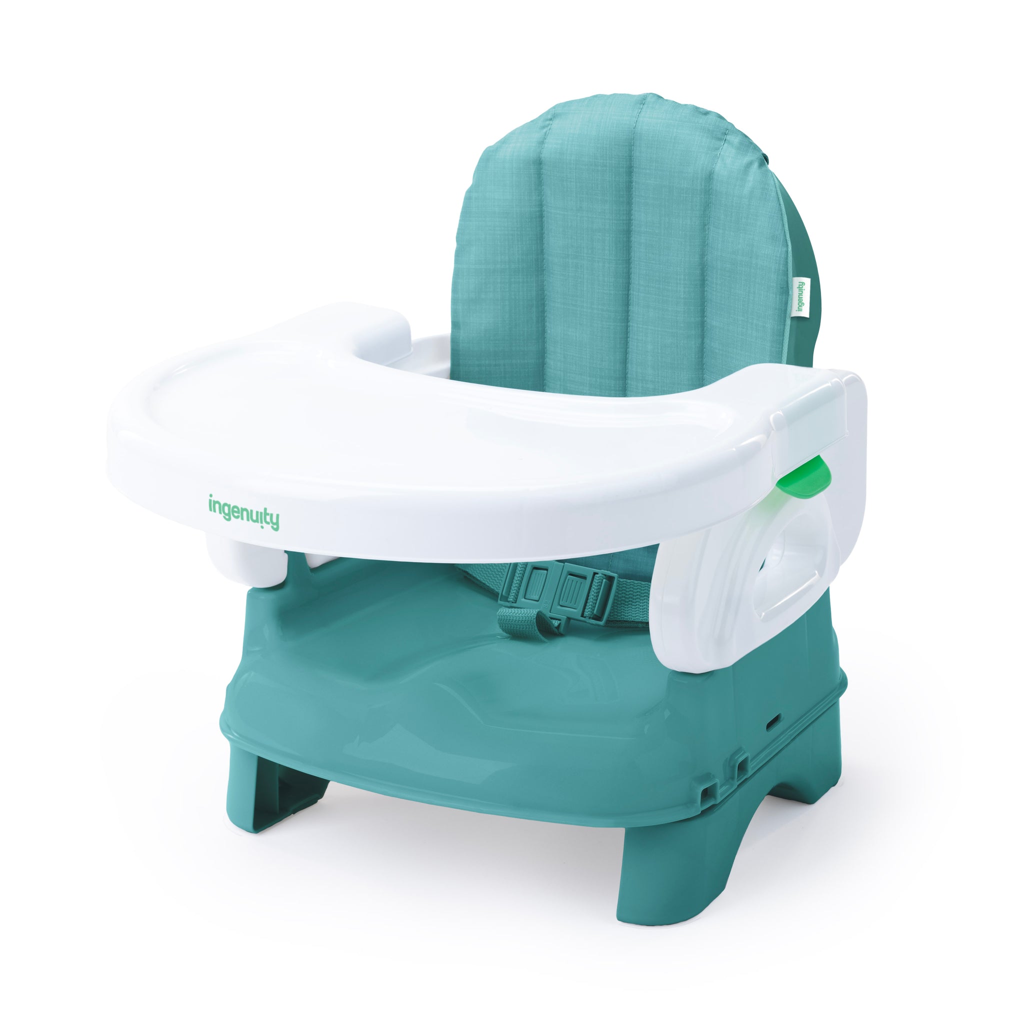 Ingenuity Deluxe Comfort Folding Baby Booster Teal – Kids2, LLC