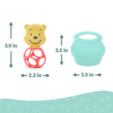 Disney Baby Winnie The Pooh Hunny & Shake Rattle & Teether by Bright Starts