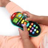 Bright Starts My First Remote Interactive Baby Toy, Light-Up Pretend TV Remote with 50+ Songs Sounds & Melodies, Unisex, 3M+