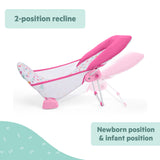 Bright Starts Disney Baby Minnie Mouse Foldaway 2-Position Baby Bath Seat