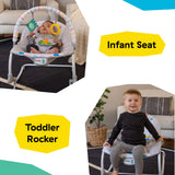 Baby Einstein Dean's Discovery Spot Musical Infant to Toddler Rocker