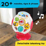 Baby Einstein Farm Explorers Snack & Steer Learn-to-Dine Feeding Seat