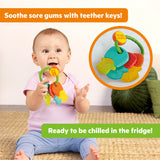 Bright Starts Morning Routine 2-Piece Gift Set with Teether Toy, Unisex, 3 Months+
