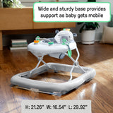 Ingenuity Smooth Strides Activity Walker - Chambray