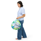 Bright Starts Rowdy Rainforest Stow & Go Ball Pit, 20 Balls, Unisex, 6M+