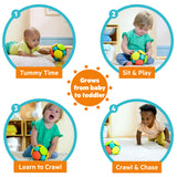 Bright Starts Wobble Bobble Activity Ball Toy