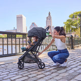 Ingenuity 3Dquickclose CS+ Compact Fold Infant Baby Stroller - Black