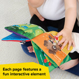 Baby Einstein Nature Sounds Soft Activity Busy Book, Ages 0+ Months