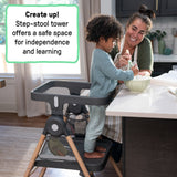 Proper Positioner Create Up Multi-Mode Deluxe Folding High Chair - Wesley