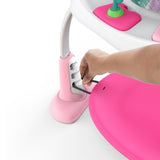 Bright Starts Bounce Bounce Baby 2-in-1 Activity Center Jumper & Table, Playful Palms