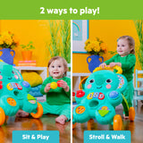 Bright Starts Stroll 'n Roll 2-in-1 Ball Play Walker - Elephant