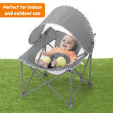 Bright Starts Pop 'N Chill Travel Seat - Grey