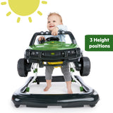 John Deere Gator 4-in-1 Green Baby Activity Walker with 4 Ways to Play