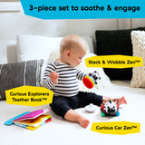Baby Einstein Zen the Zebra 3-Piece Holiday Gift Set, Ages 3 Months+