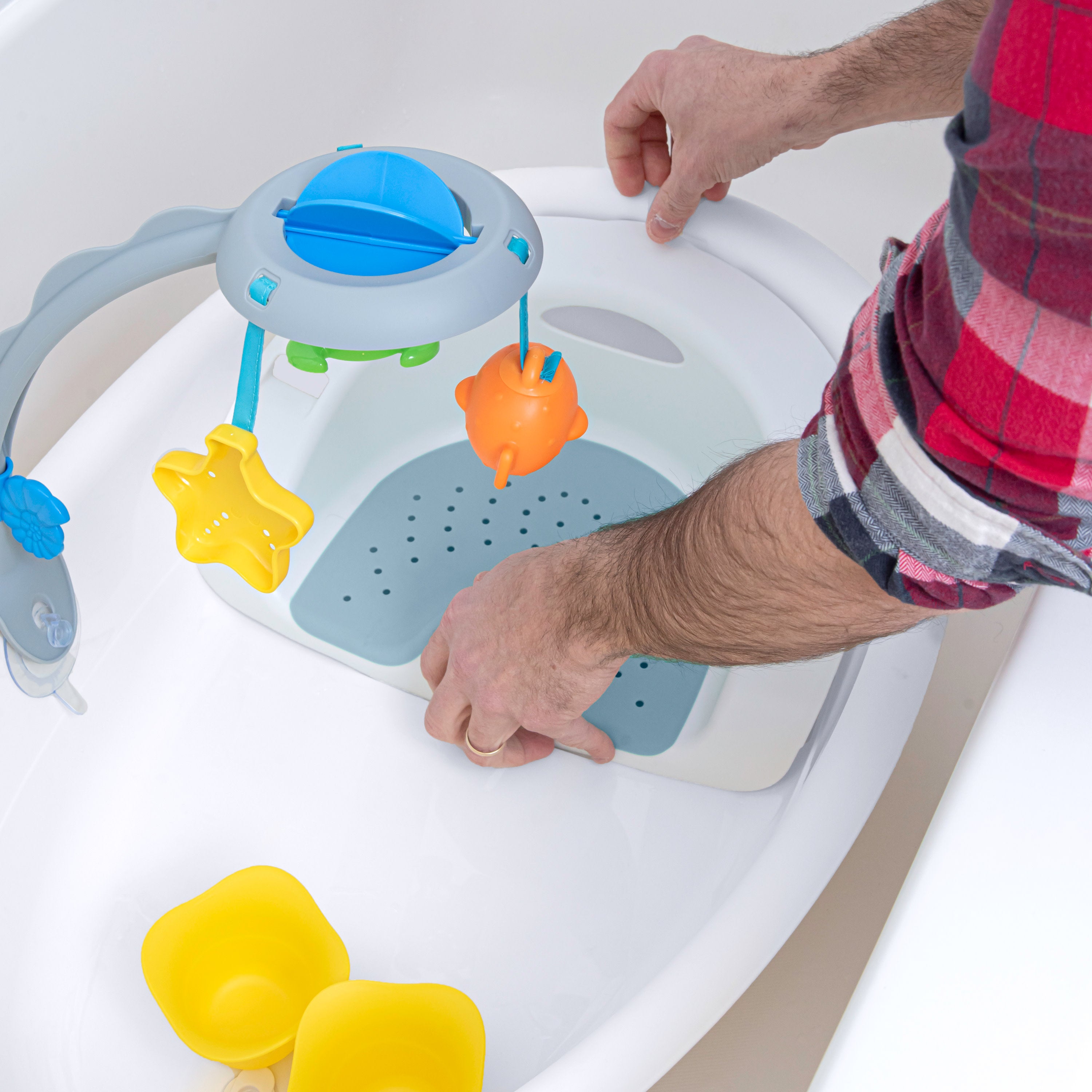 summer infant gentle support multi-stage tub - gray Gentle Support Multi-Stage Tub With Toys – Kids2, LLC
