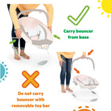 Bright Starts Wild Wonders Vibrating Baby Bouncer
