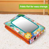 Bright Starts Sit & See Tummy Time Mirror, Unisex, Newborn & Up