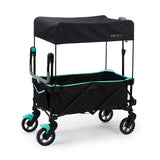 Summer by Ingenuity Pop 'N Ride Stroller Wagon - Black & Teal
