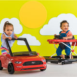 Ford Mustang 4-in-1 Red Baby Activity Walker with 4 Ways to Play