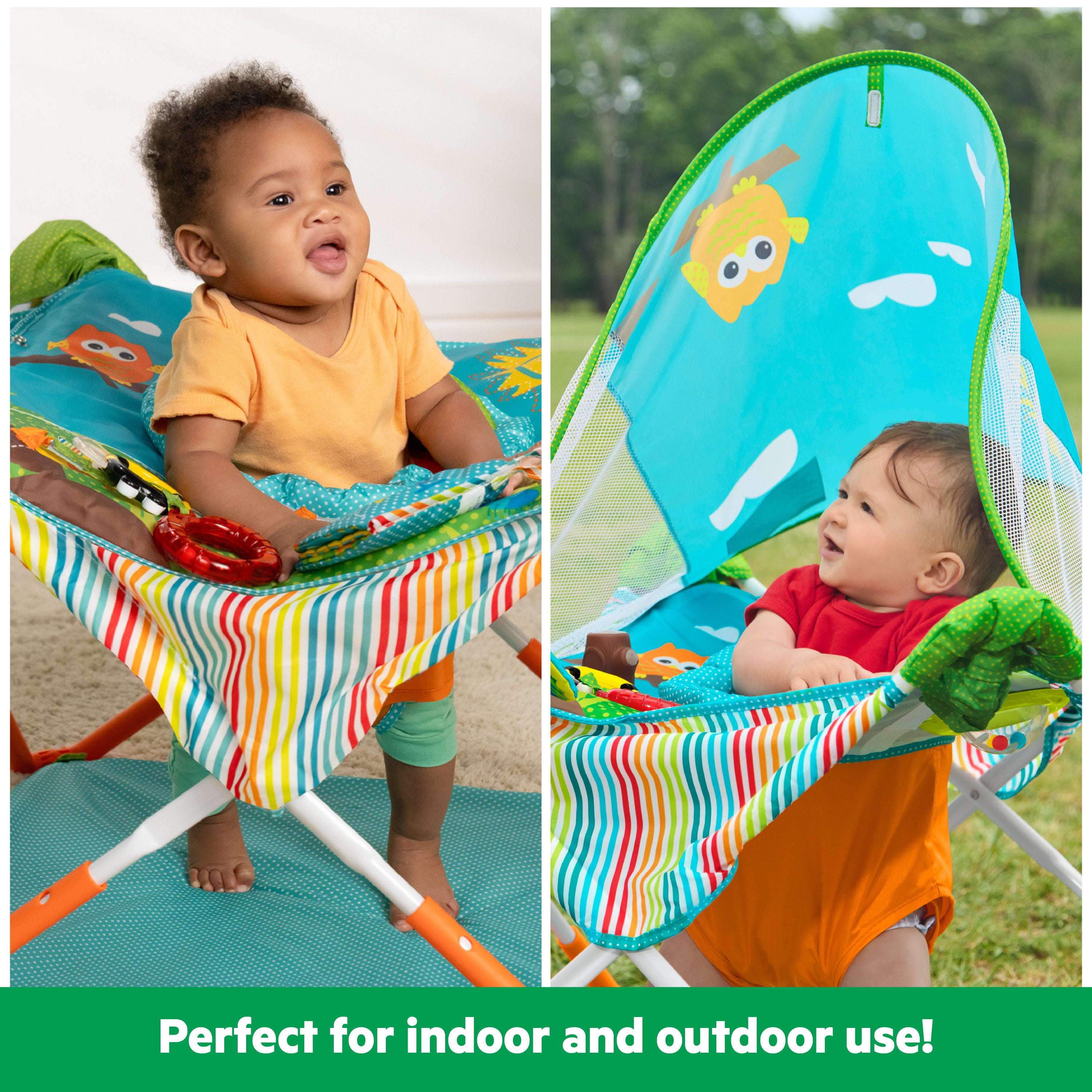 summer infant pop n jump weight limit Bright Starts Pop 'N Jump Portable Activity Jumper, Owl Forest – Kids2, LLC