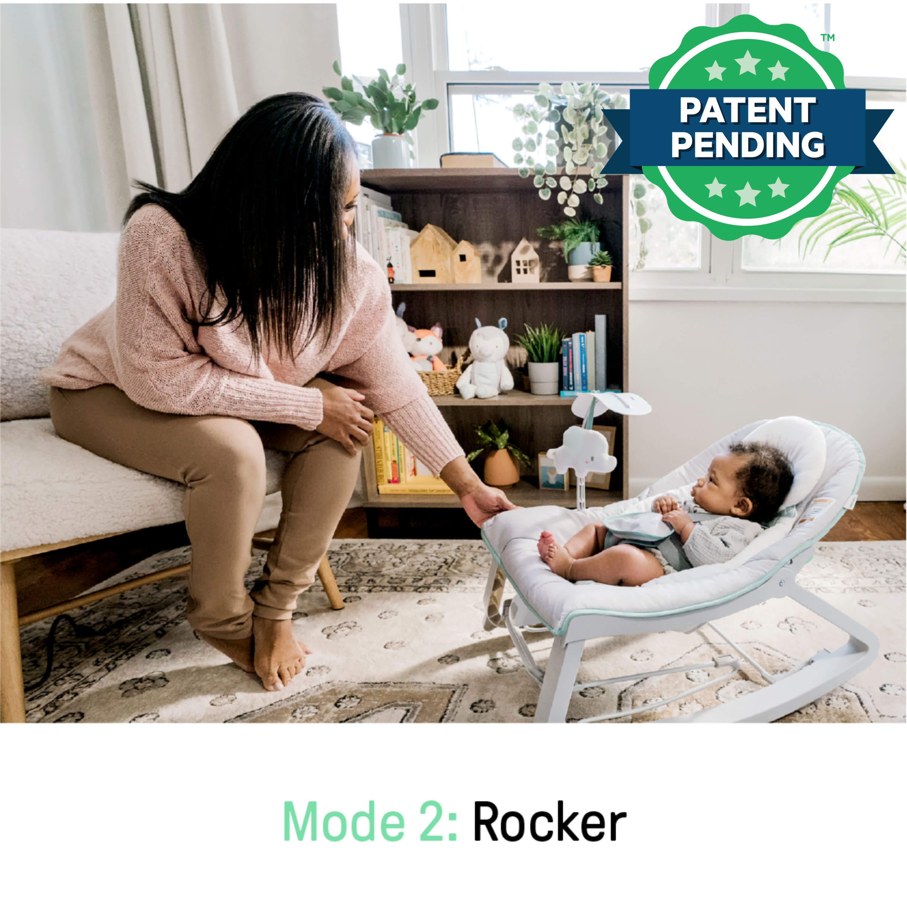 Ingenuity, Keep Cozy 3-in-1 Grow with Me Weaver with Vibration, 2 Reclining Positions and 3 Tilting Functions, Multi-Coloured Ingenuity, Keep Cozy 3-in-1 Grow with Me Weaver with Vibration, 2 Reclining Positions and 3 Tilting Functions, Multi-Coloured