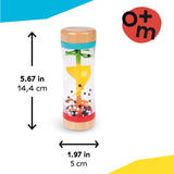 Baby Einstein Rolling Rainmaker Rain Stick Shaker Toy Rattle, Ages 3+ Months